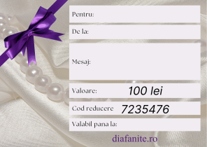 Card cadou Diafanite 100